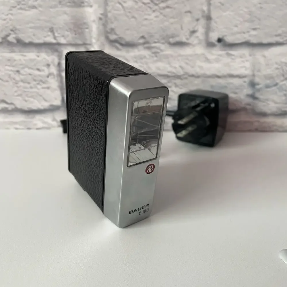 Bauer E 160 Ultrablitz Robert Bosch Elektronik Flash Made In Germany UNTESTED